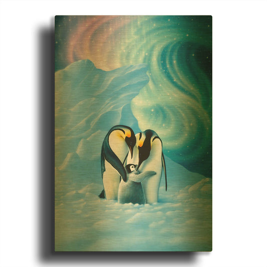 'Dear Little One' By Kirk Reinert Gold Metal Wall Art