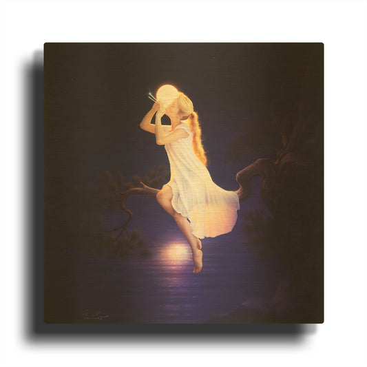 'La Lumiere' By Kirk Reinert Gold Metal Wall Art