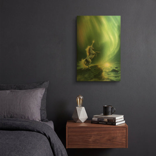 'Majestic' By Kirk Reinert Gold Metal Wall Art
