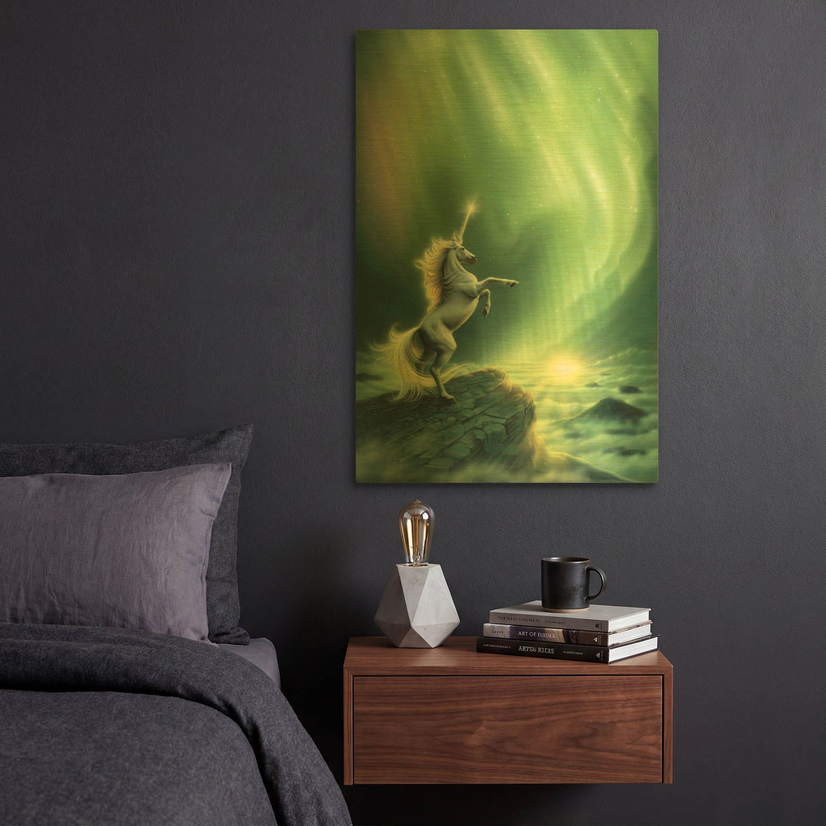 'Majestic' By Kirk Reinert Gold Metal Wall Art
