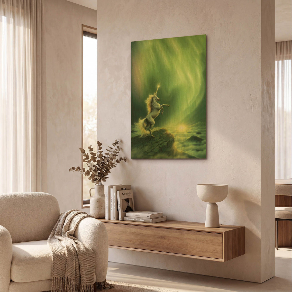 'Majestic' By Kirk Reinert Gold Metal Wall Art
