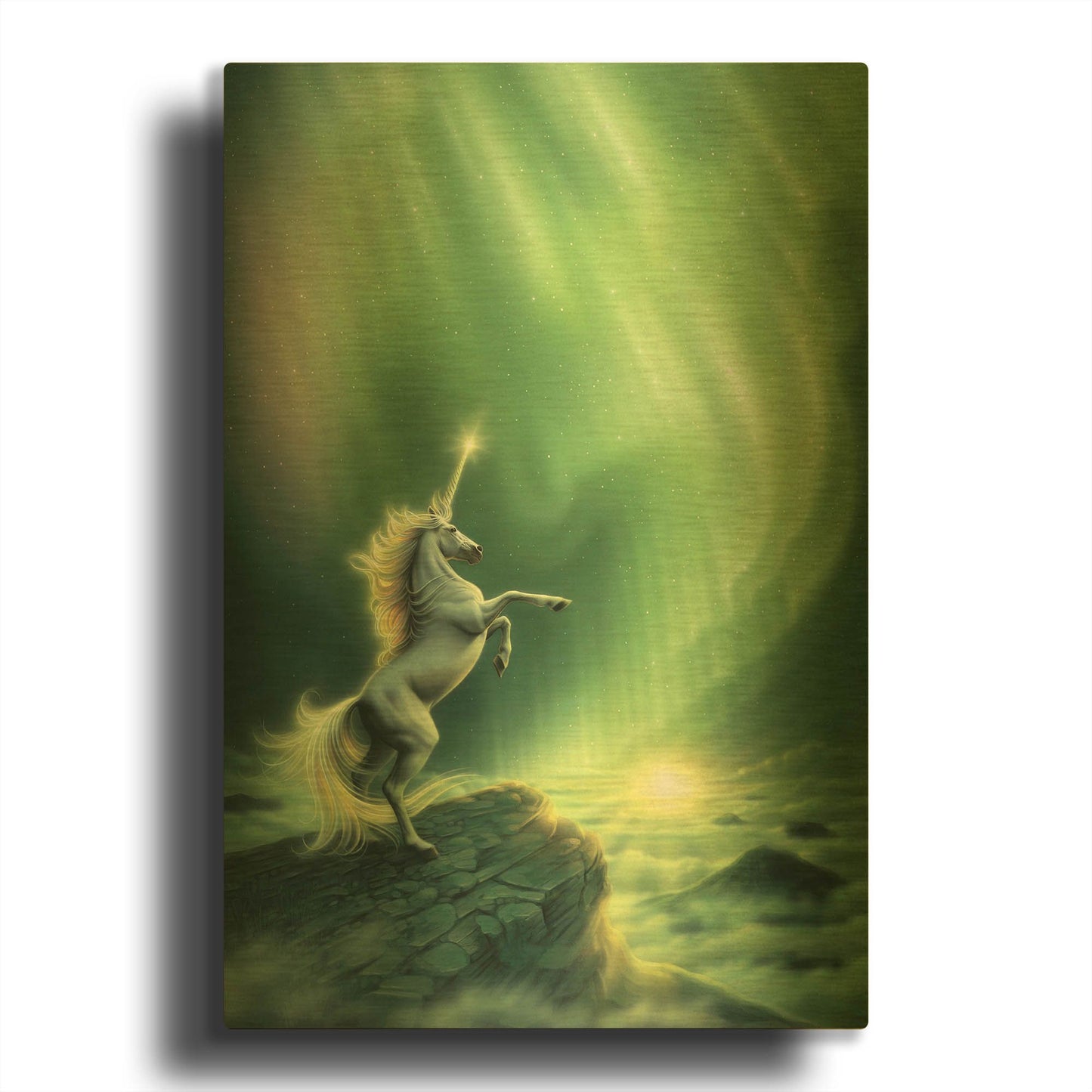 'Majestic' By Kirk Reinert Gold Metal Wall Art