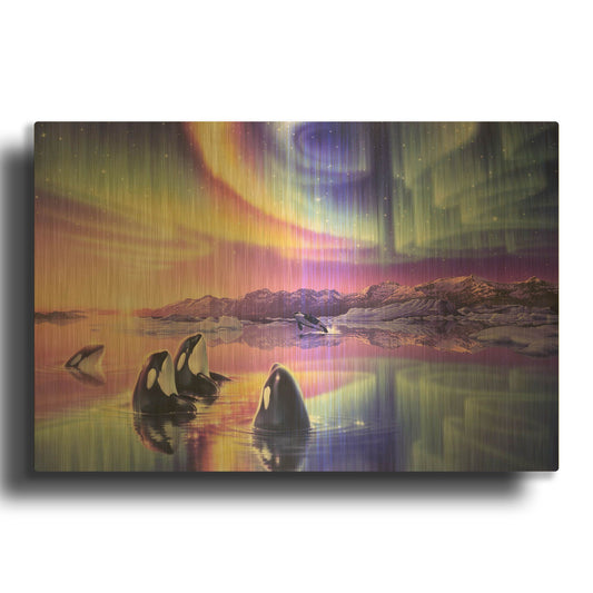 'Morning Song' By Kirk Reinert Gold Metal Wall Art
