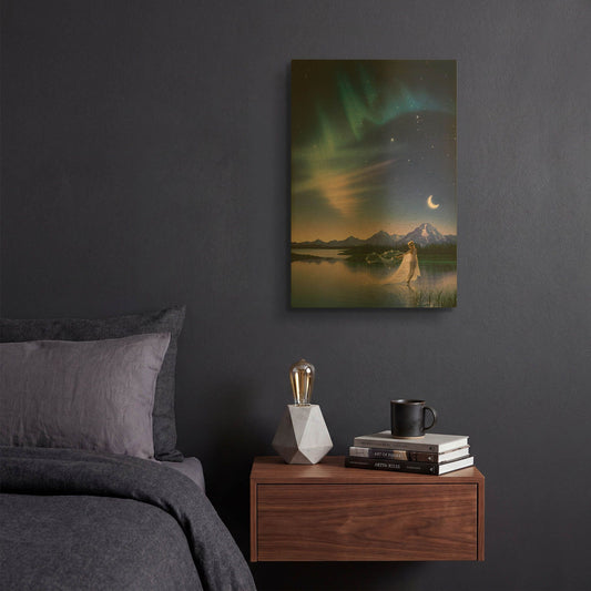 'Sea Of Dreams' By Kirk Reinert Gold Metal Wall Art
