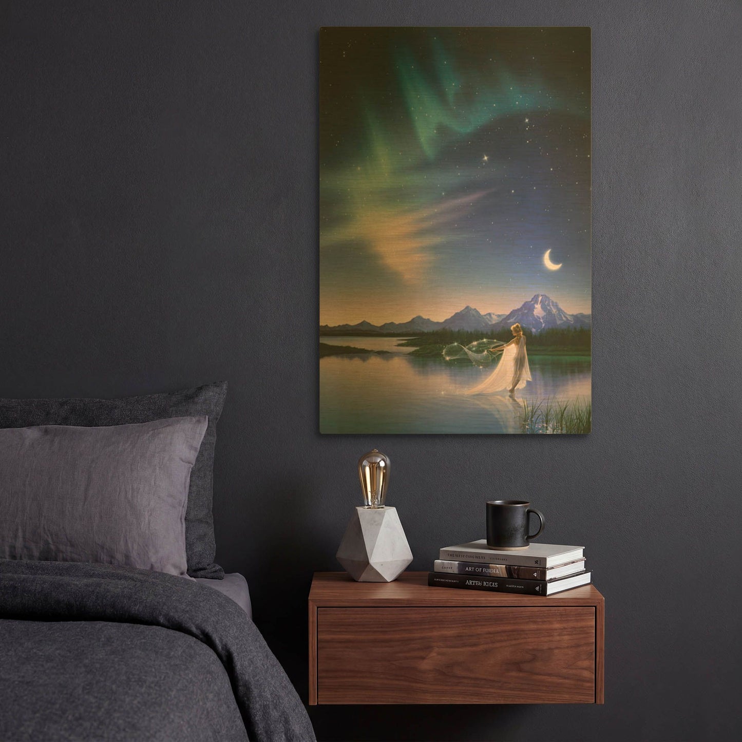 'Sea Of Dreams' By Kirk Reinert Gold Metal Wall Art