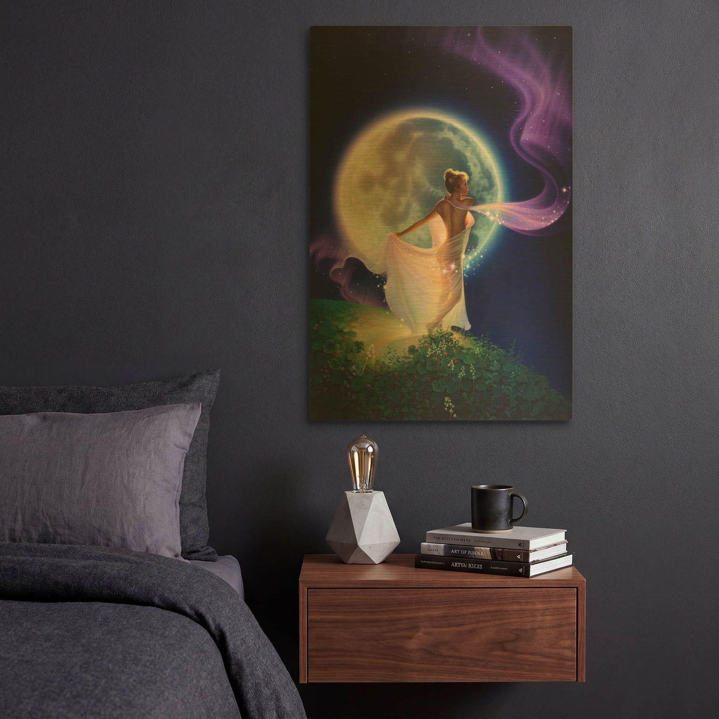 'Weaver Of Dreams' By Kirk Reinert Gold Metal Wall Art