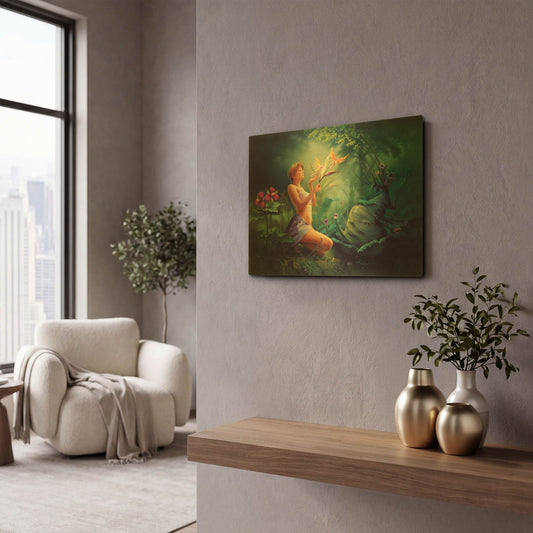 'Birds Of Paradise' By Kirk Reinert Gold Metal Wall Art