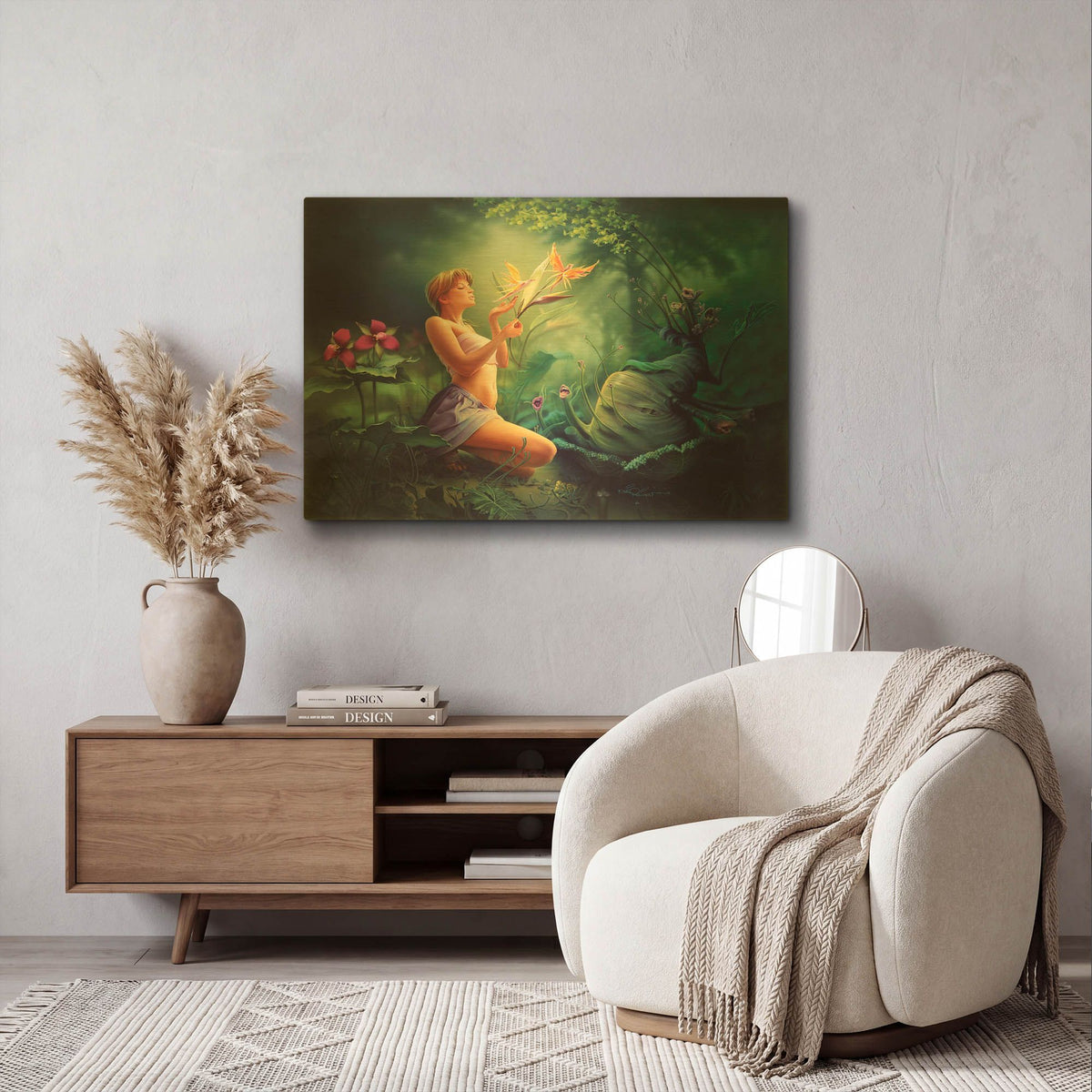 'Birds Of Paradise' By Kirk Reinert Gold Metal Wall Art
