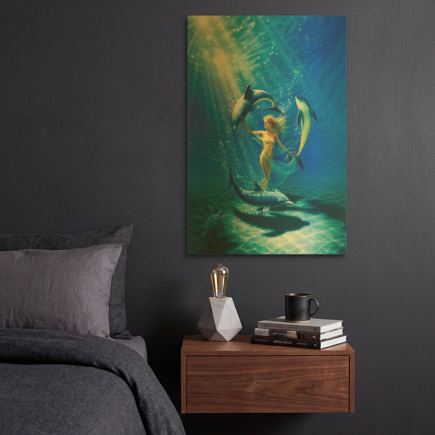 'Dance Of Joy' By Kirk Reinert Gold Metal Wall Art