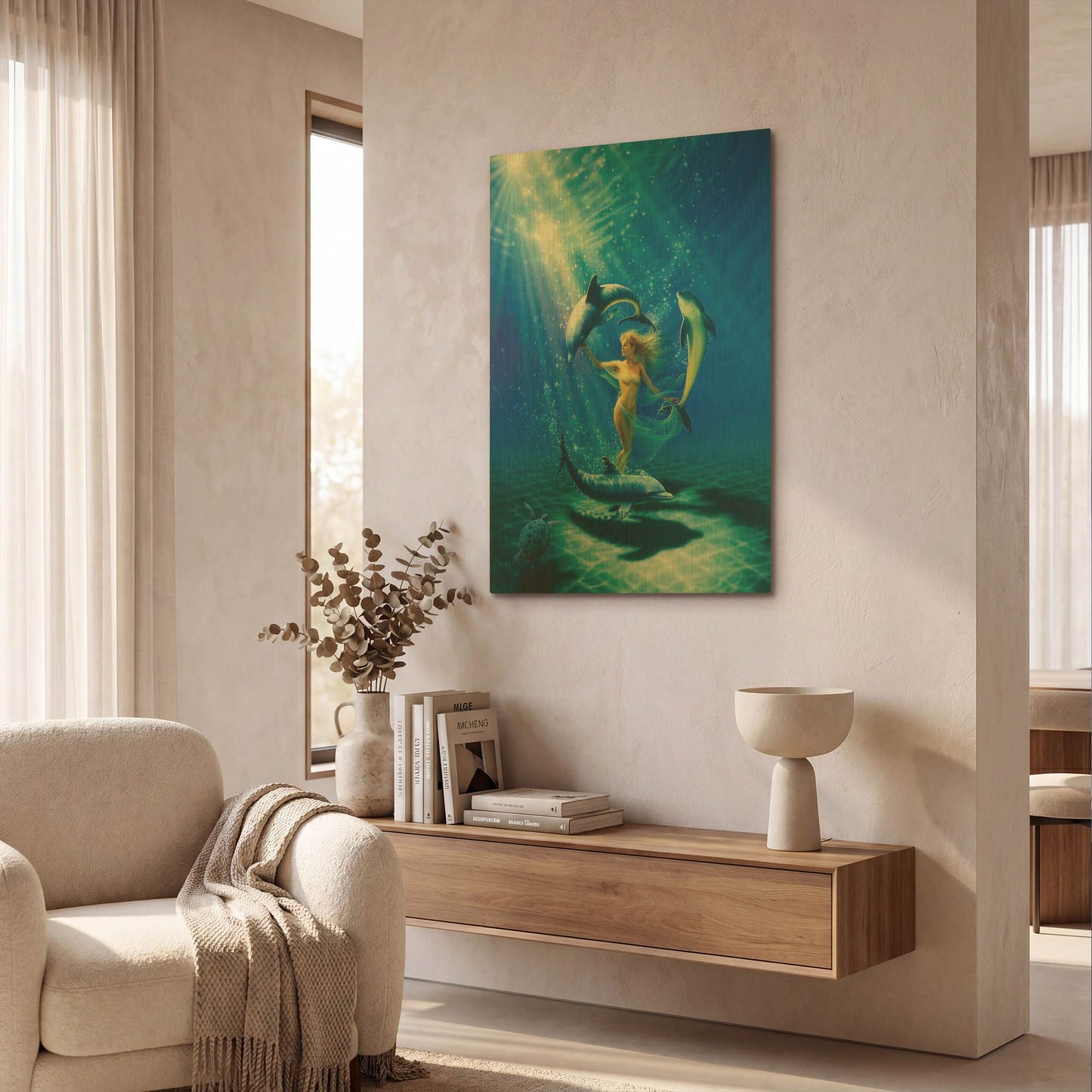 'Dance Of Joy' By Kirk Reinert Gold Metal Wall Art