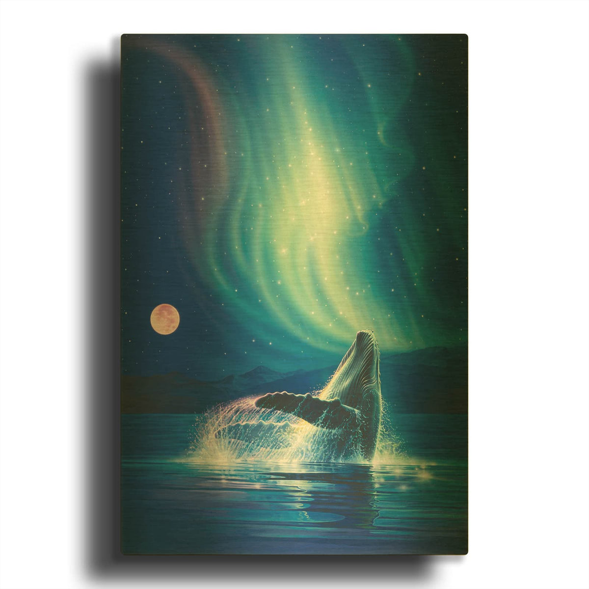 'Touch The Sky' By Kirk Reinert Gold Metal Wall Art