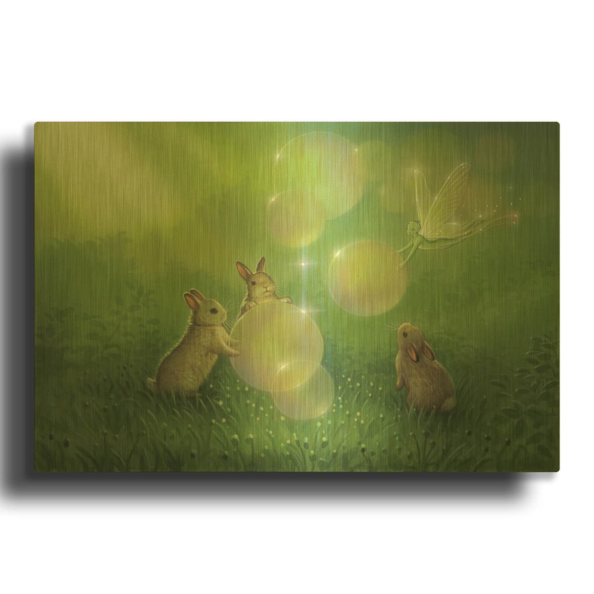 'Magical Afternoon' By Kirk Reinert Gold Metal Wall Art