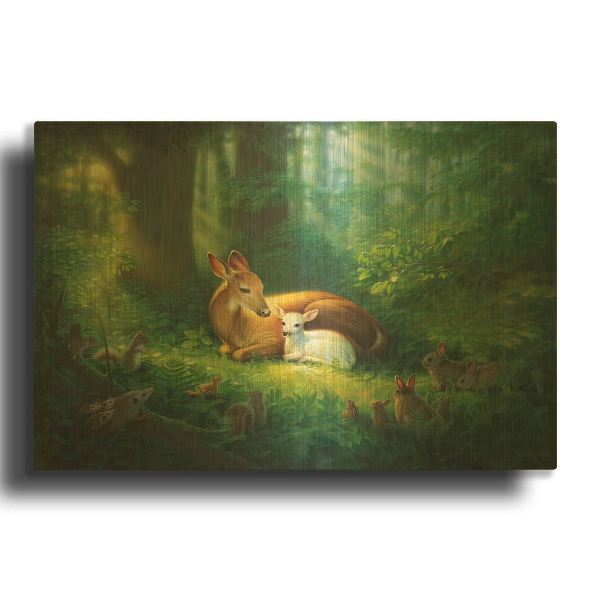 'Precious' By Kirk Reinert Gold Metal Wall Art