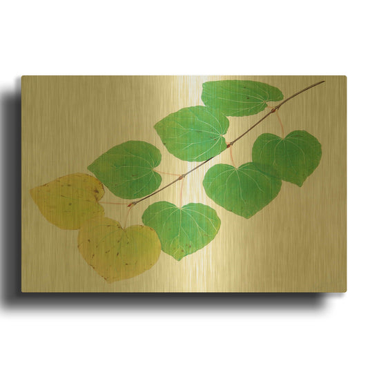 'Katura' By Zigen Tanabe Gold Metal Wall Art