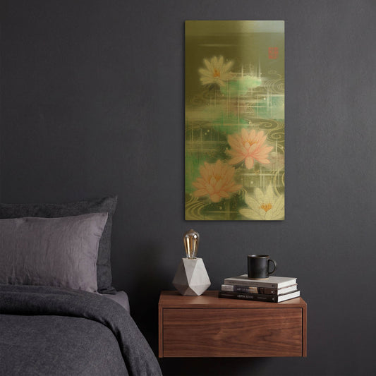 'Nothing II' By Zigen Tanabe Gold Metal Wall Art