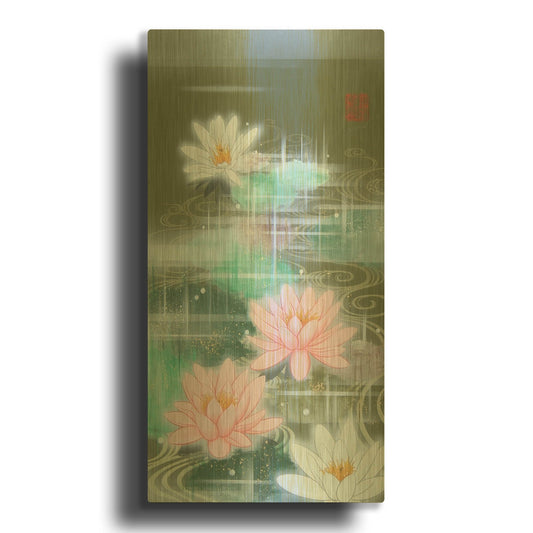 'Nothing II' By Zigen Tanabe Gold Metal Wall Art