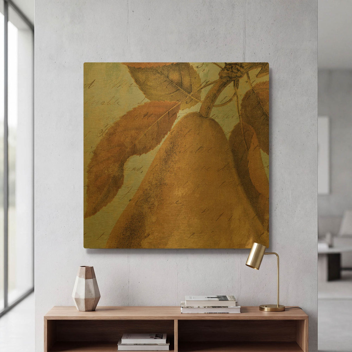 'Joli Fruit II' By NBL Studio Gold Metal Wall Art