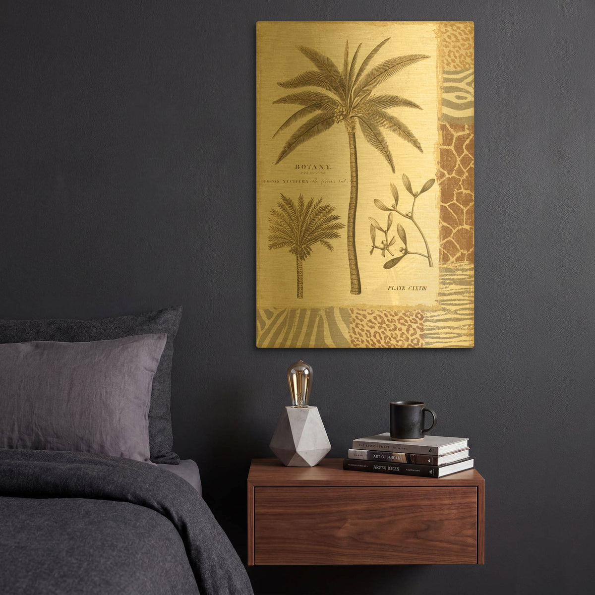 'Serengeti II' By NBL Studio Gold Metal Wall Art