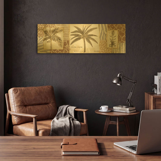 'Serengeti III' By NBL Studio Gold Metal Wall Art