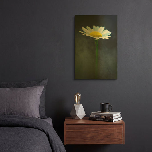 'All By Myself' By Pamela Plummer Gold Metal Wall Art
