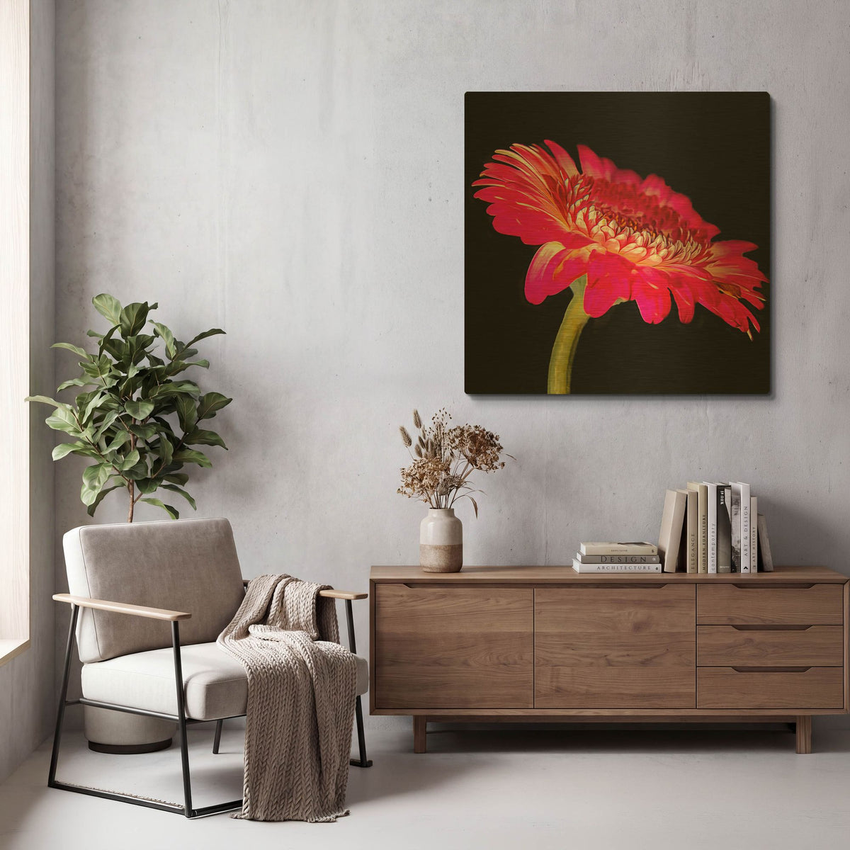'Awakening' By Pamela Plummer Gold Metal Wall Art