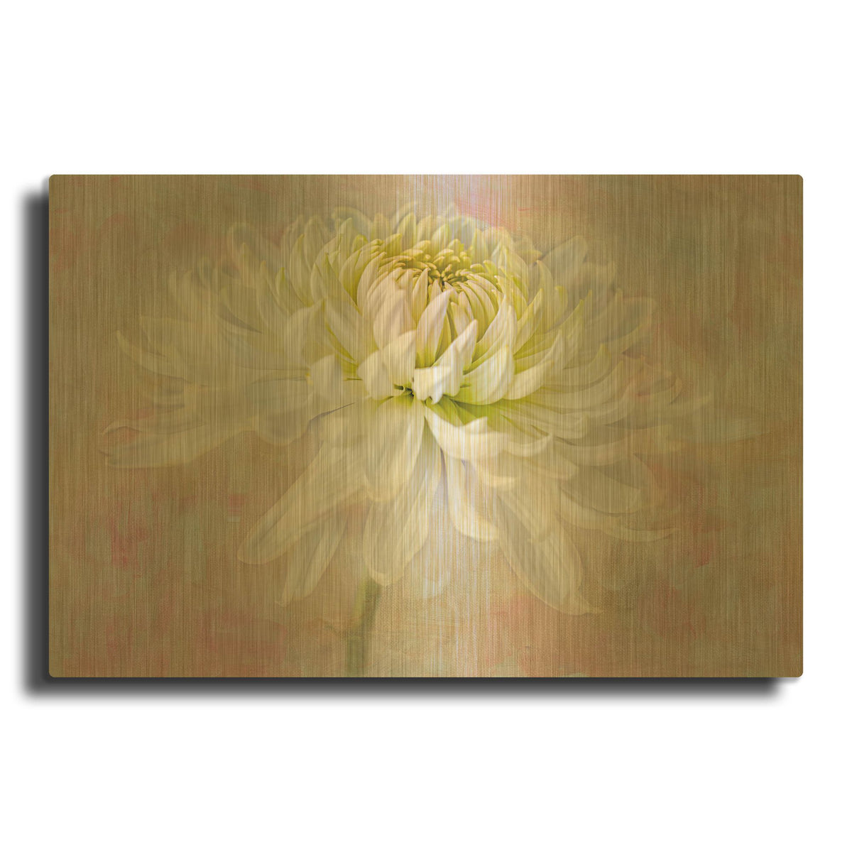 'Cherish' By Pamela Plummer Gold Metal Wall Art