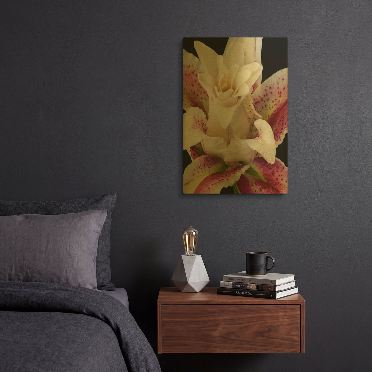 'Crowning Glory' By Pamela Plummer Gold Metal Wall Art