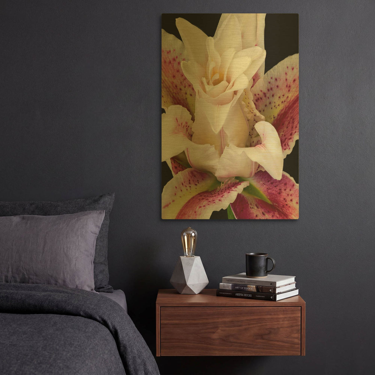 'Crowning Glory' By Pamela Plummer Gold Metal Wall Art