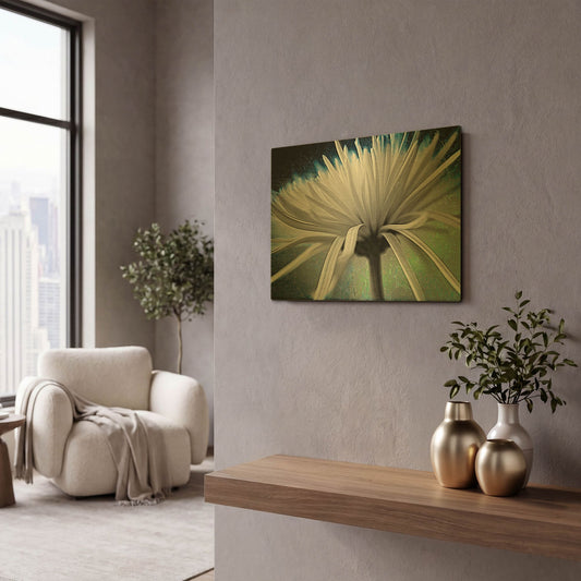 'Explosion 2' By Pamela Plummer Gold Metal Wall Art