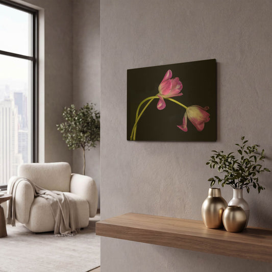 'Just The Two Of Us' By Pamela Plummer Gold Metal Wall Art