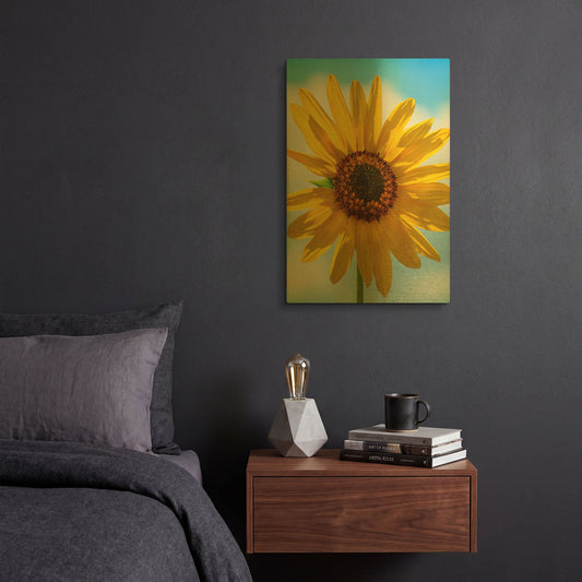 'Standing Guard' By Pamela Plummer Gold Metal Wall Art