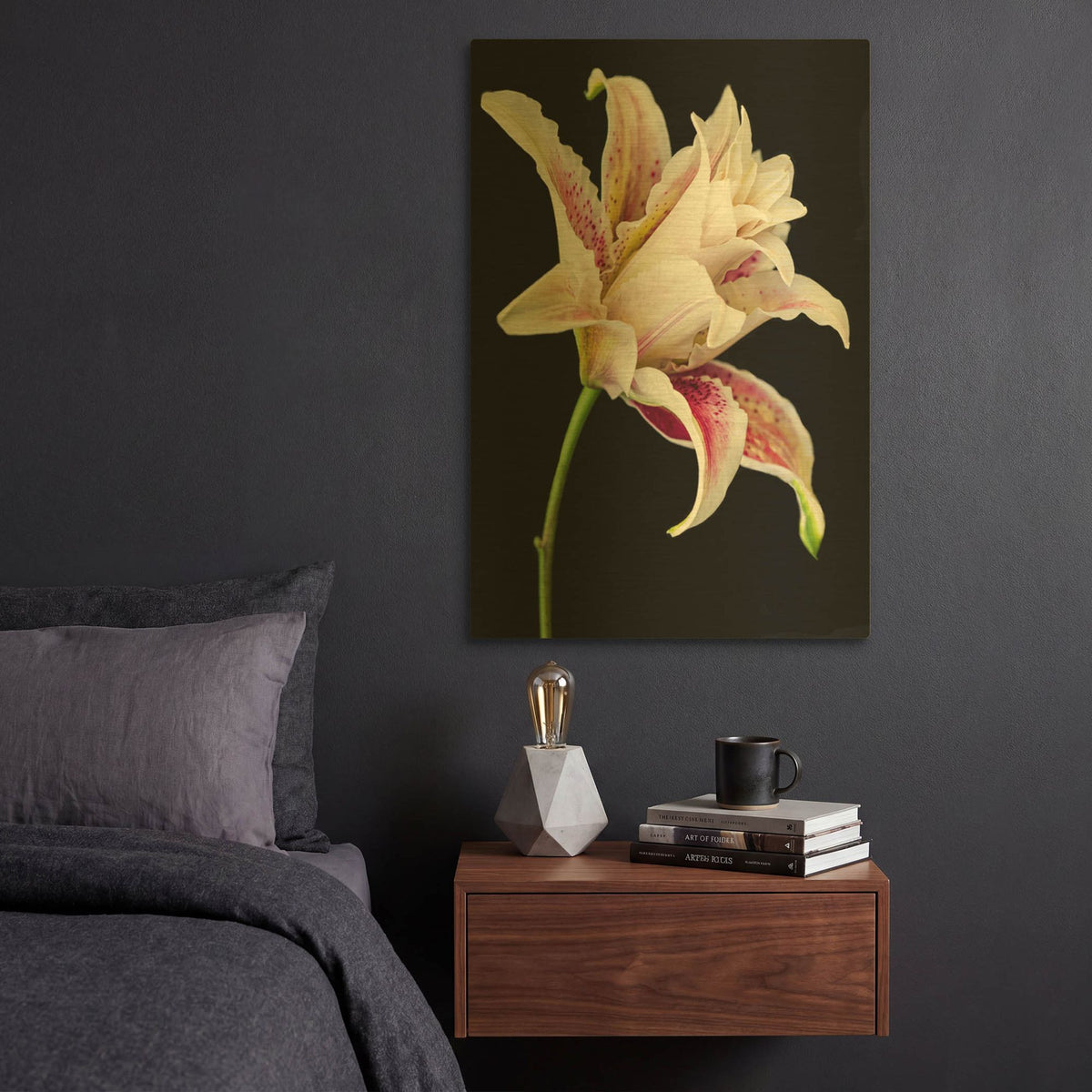 'They Called Her Bella' By Pamela Plummer Gold Metal Wall Art