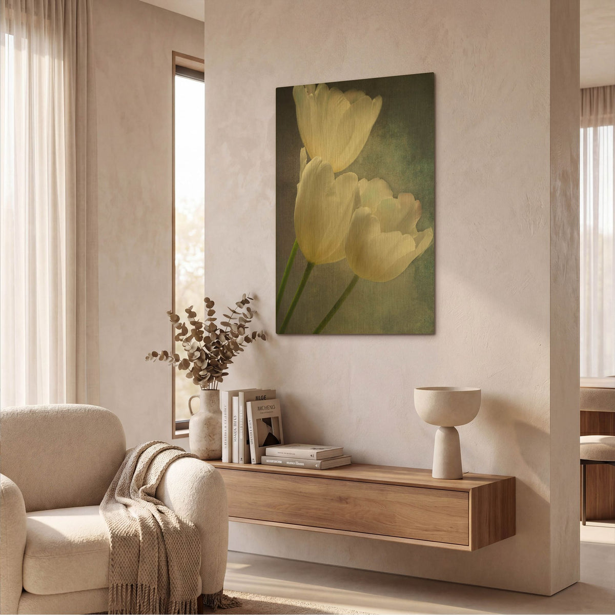 'Three Times A Lady' By Pamela Plummer Gold Metal Wall Art