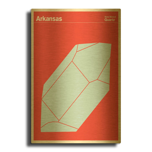 'Montague Posters' By Print Collection Gold Metal Wall Art