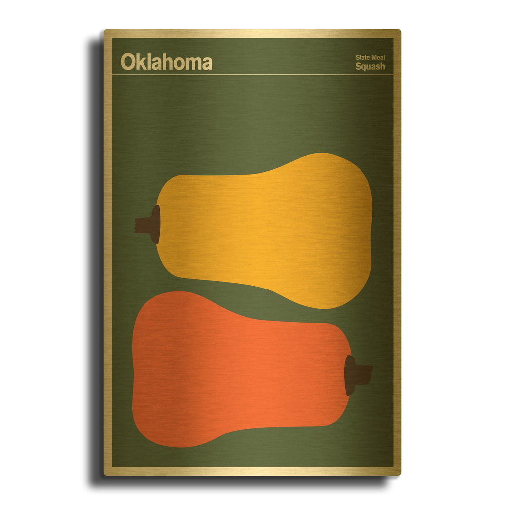 'Montague Posters 16' By Print Collection Gold Metal Wall Art