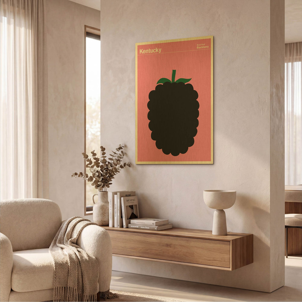 'Montague Posters 20' By Print Collection Gold Metal Wall Art