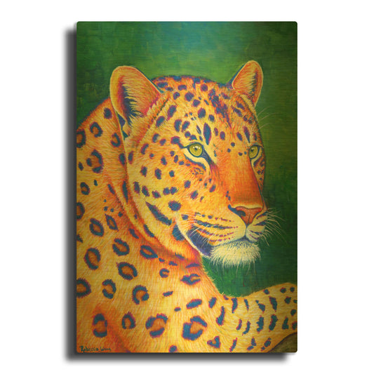 'Queen of the Jungle' By Rebecca Wang Art Gold Metal Wall Art