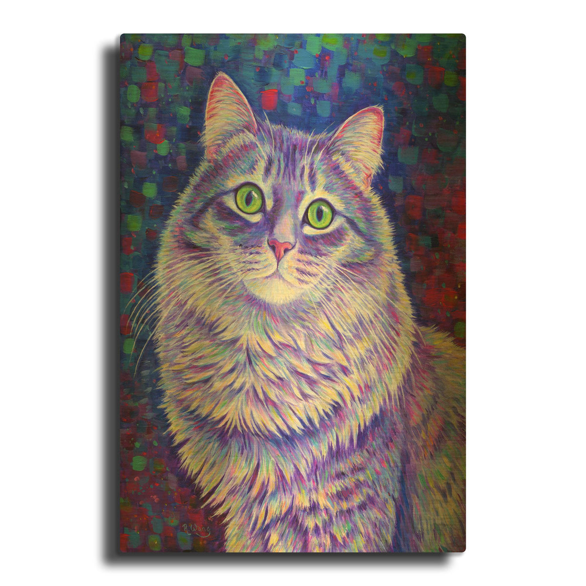 'Iridescence' By Rebecca Wang Art Gold Metal Wall Art