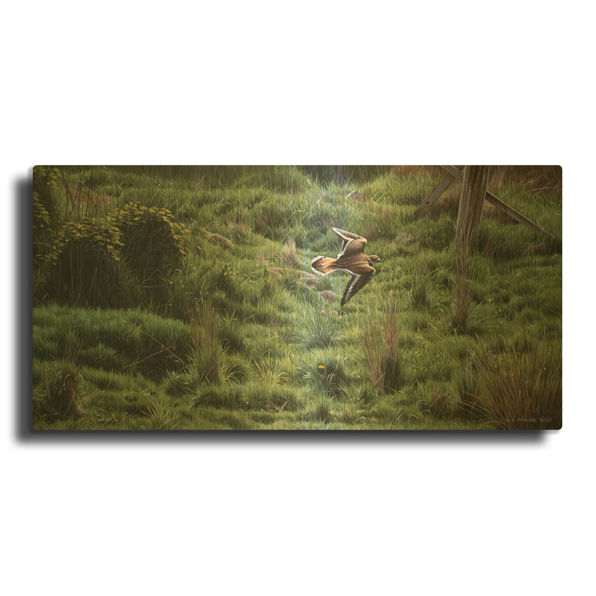 'Spring Flight' By Ron Parker Gold Metal Wall Art