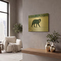 'Winter Morning' By Ron Parker Gold Metal Wall Art