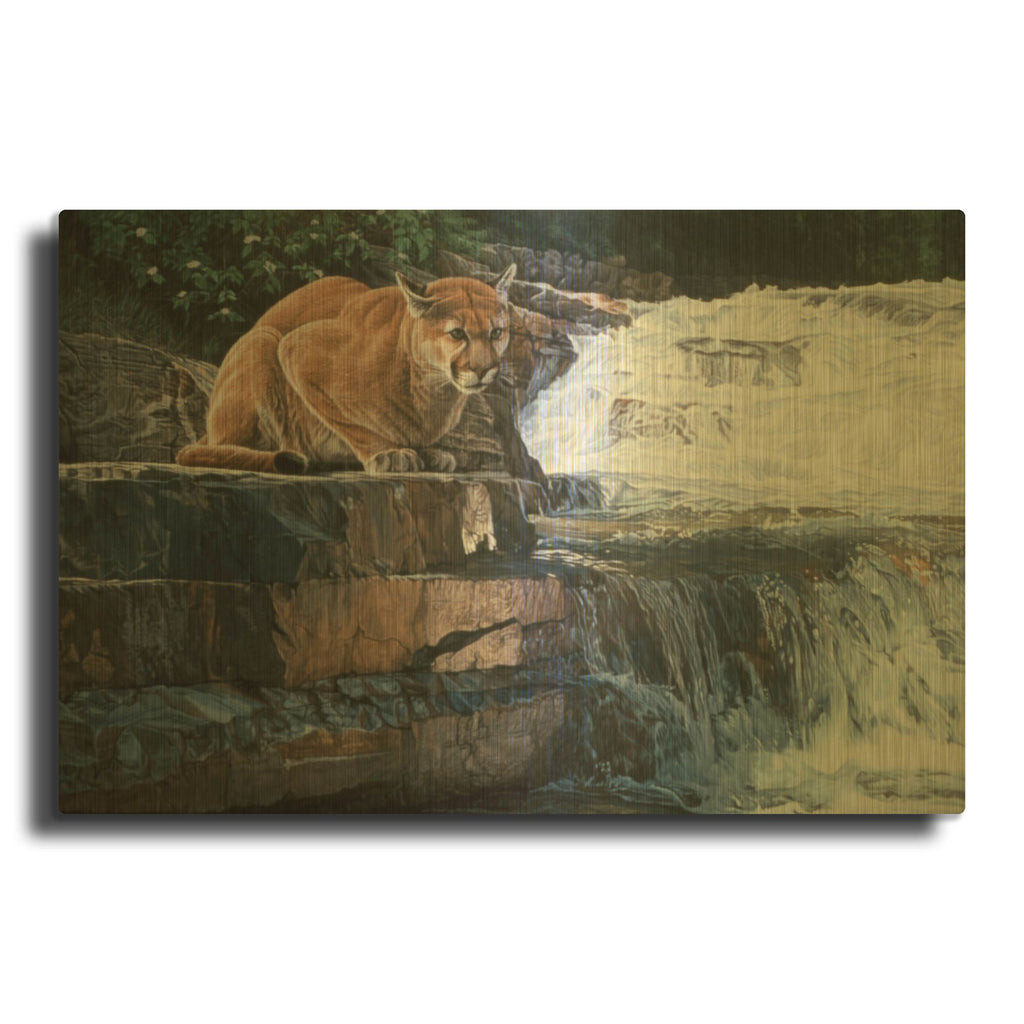 'Summer Creek' By Ron Parker Gold Metal Wall Art