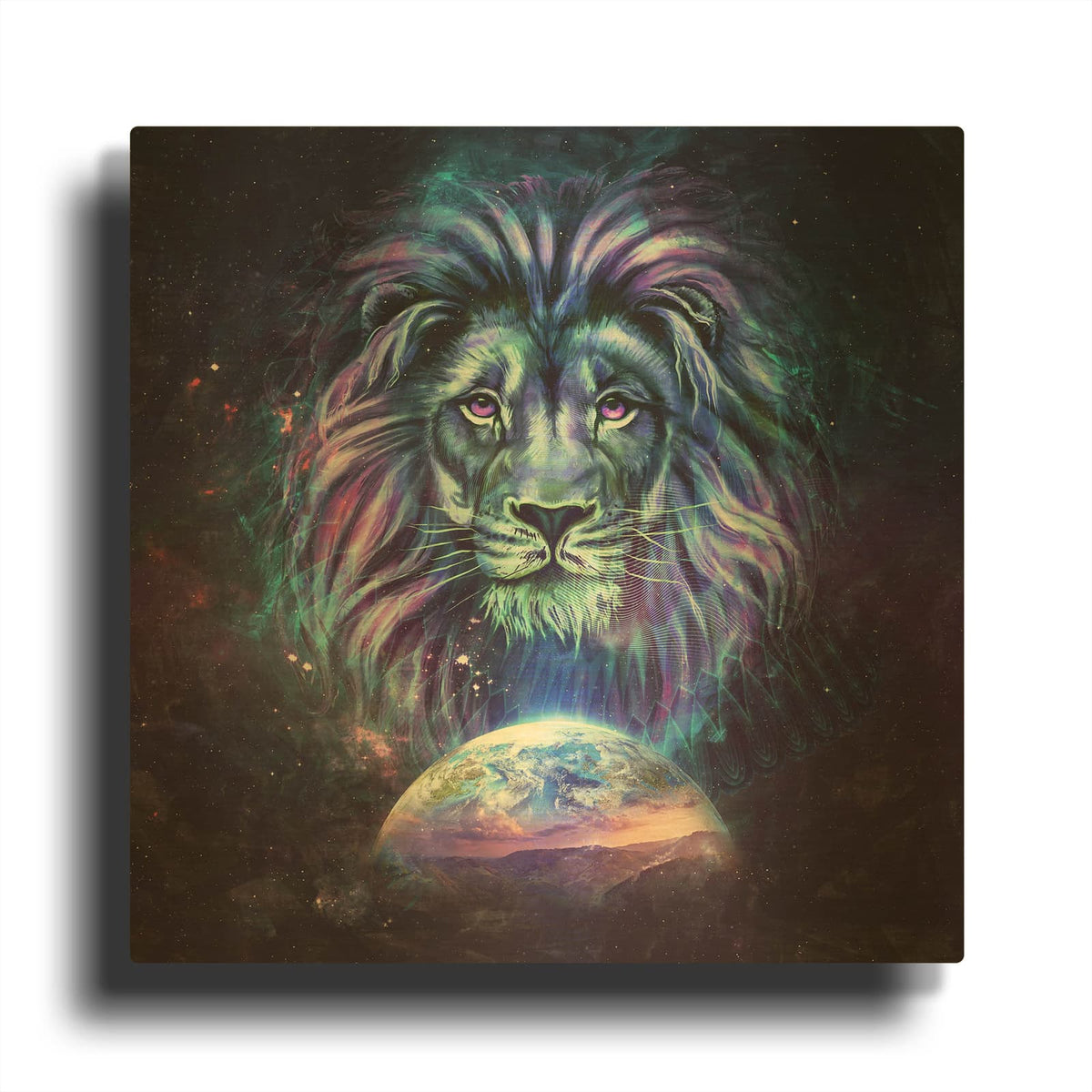 'Guardian' By Cameron Gray Gold Metal Wall Art