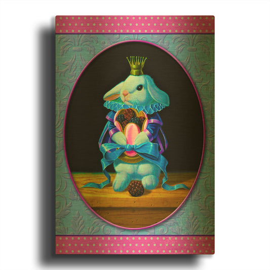 'Charlotte' By Valery Vecu Quitard Gold Metal Wall Art