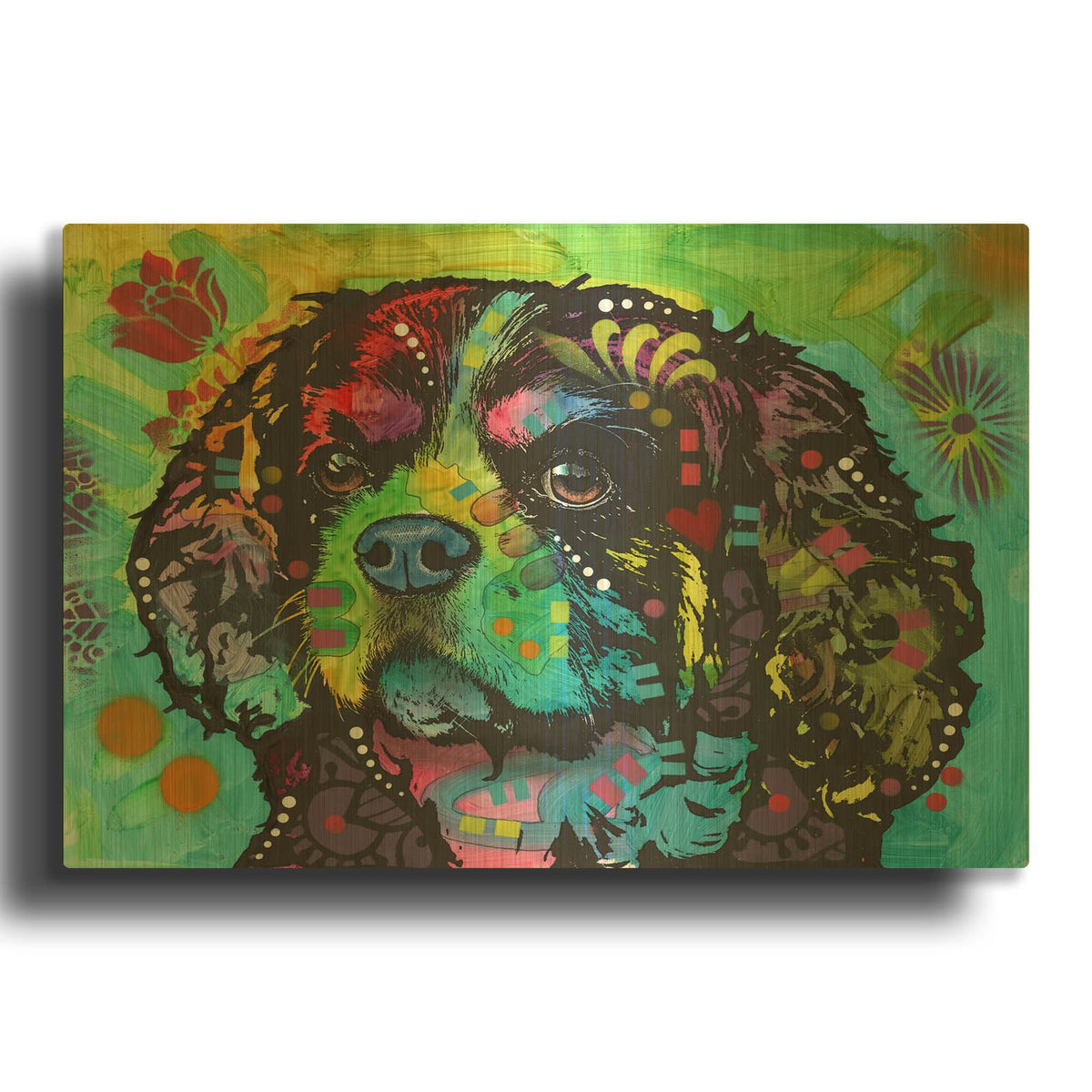 'As Big As Life' By Dean Russo Gold Metal Wall Art