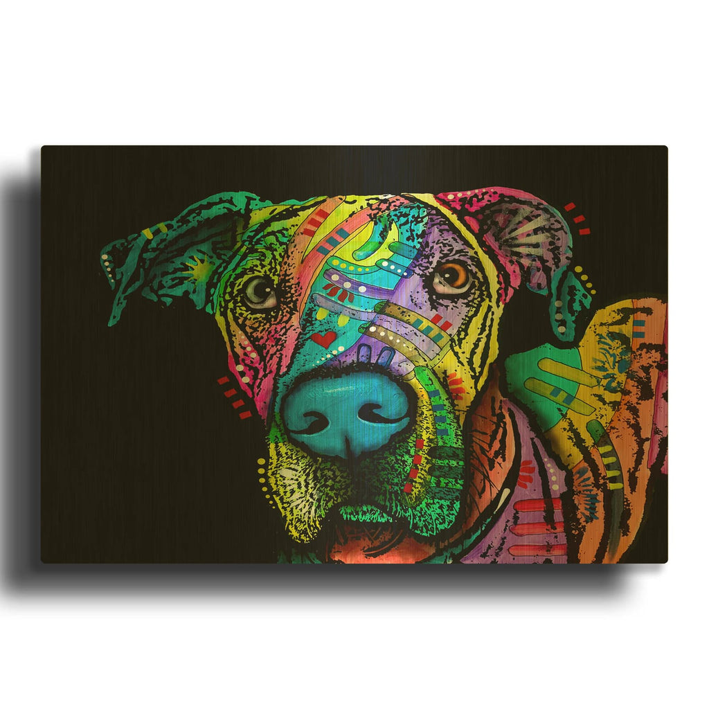 'Indelible Dane' By Dean Russo Gold Metal Wall Art