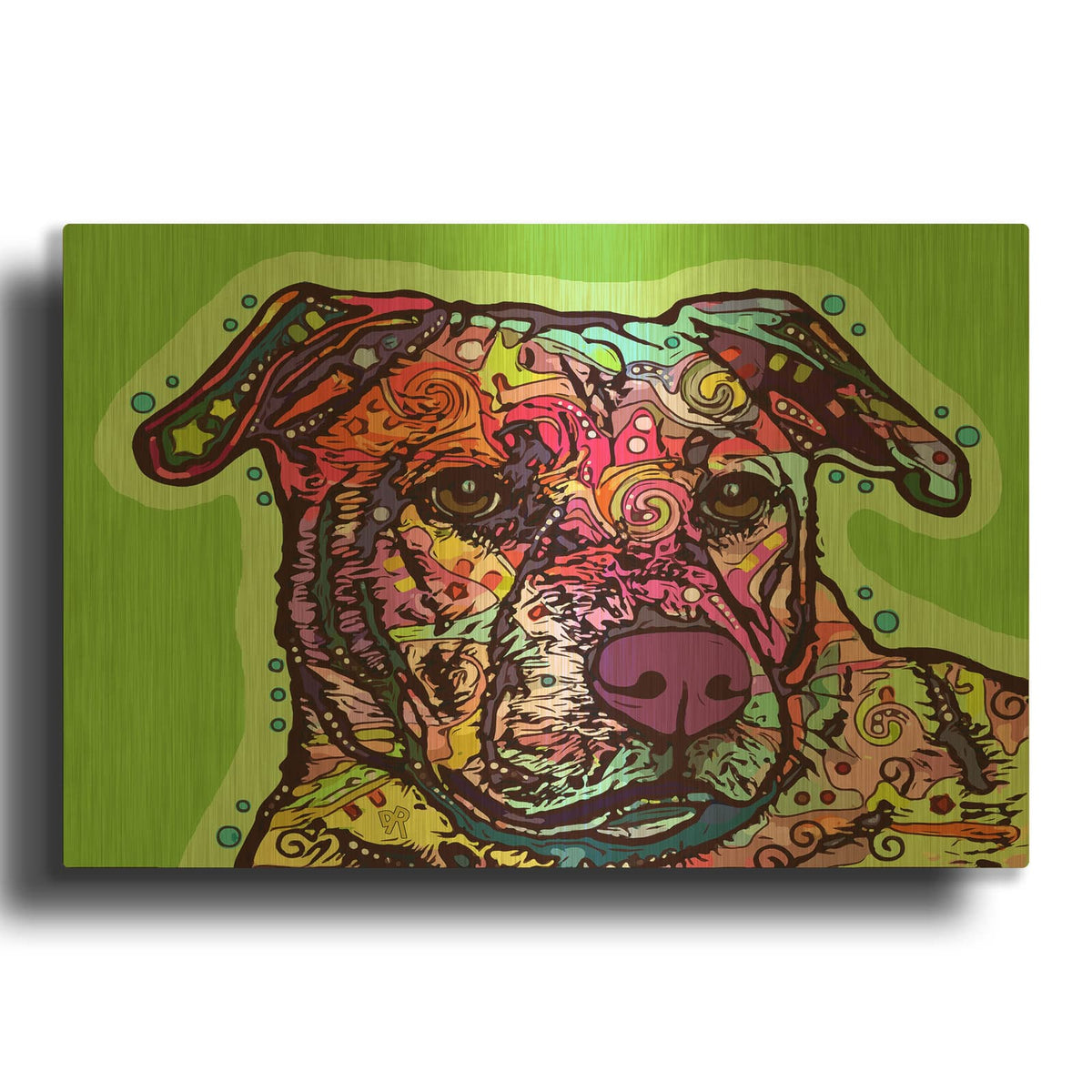 'Look Of Love' By Dean Russo Gold Metal Wall Art