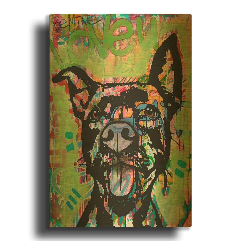 'Northeast' By Dean Russo Gold Metal Wall Art