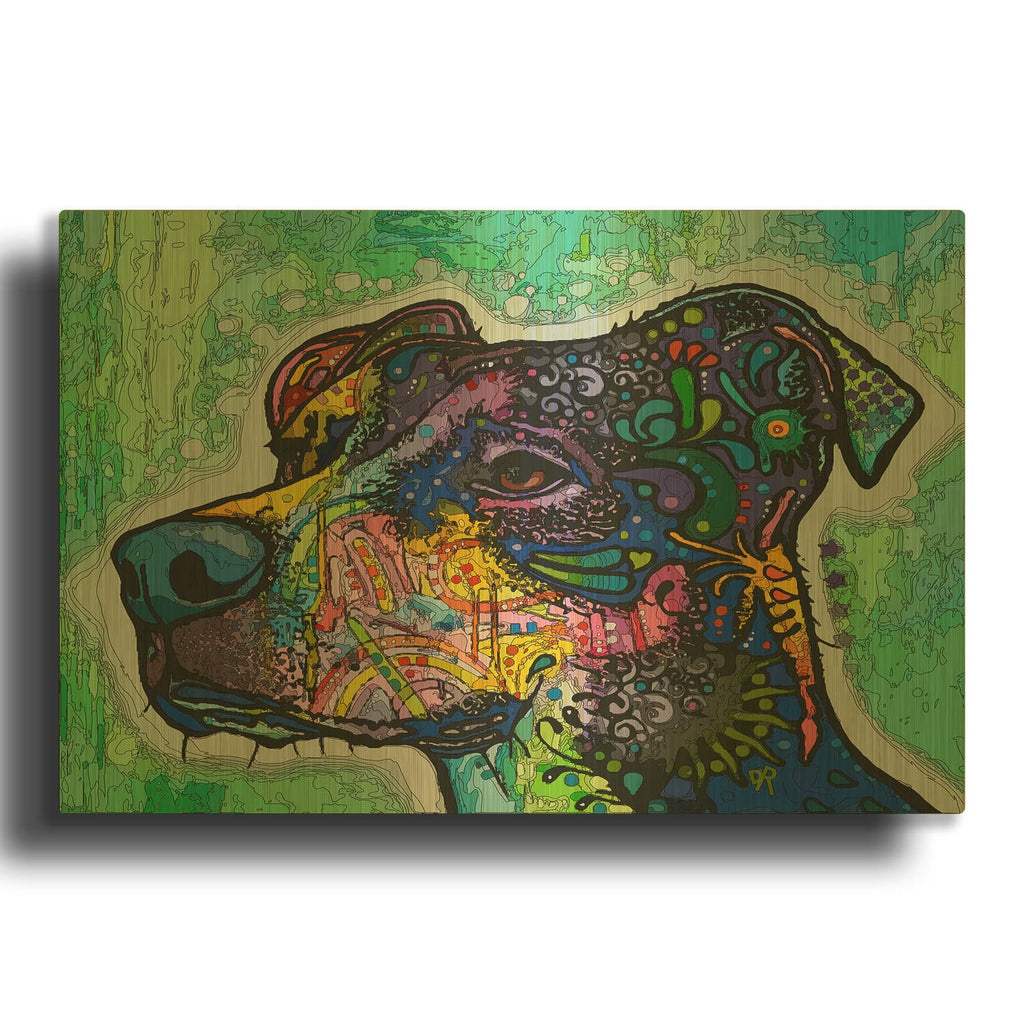 'Poise' By Dean Russo Gold Metal Wall Art