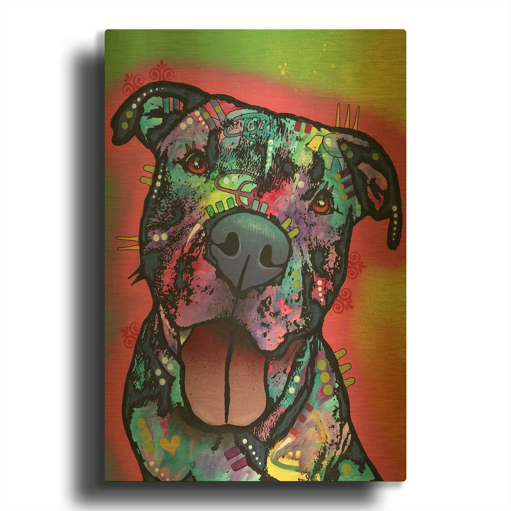 'Straight To The Heart' By Dean Russo Gold Metal Wall Art