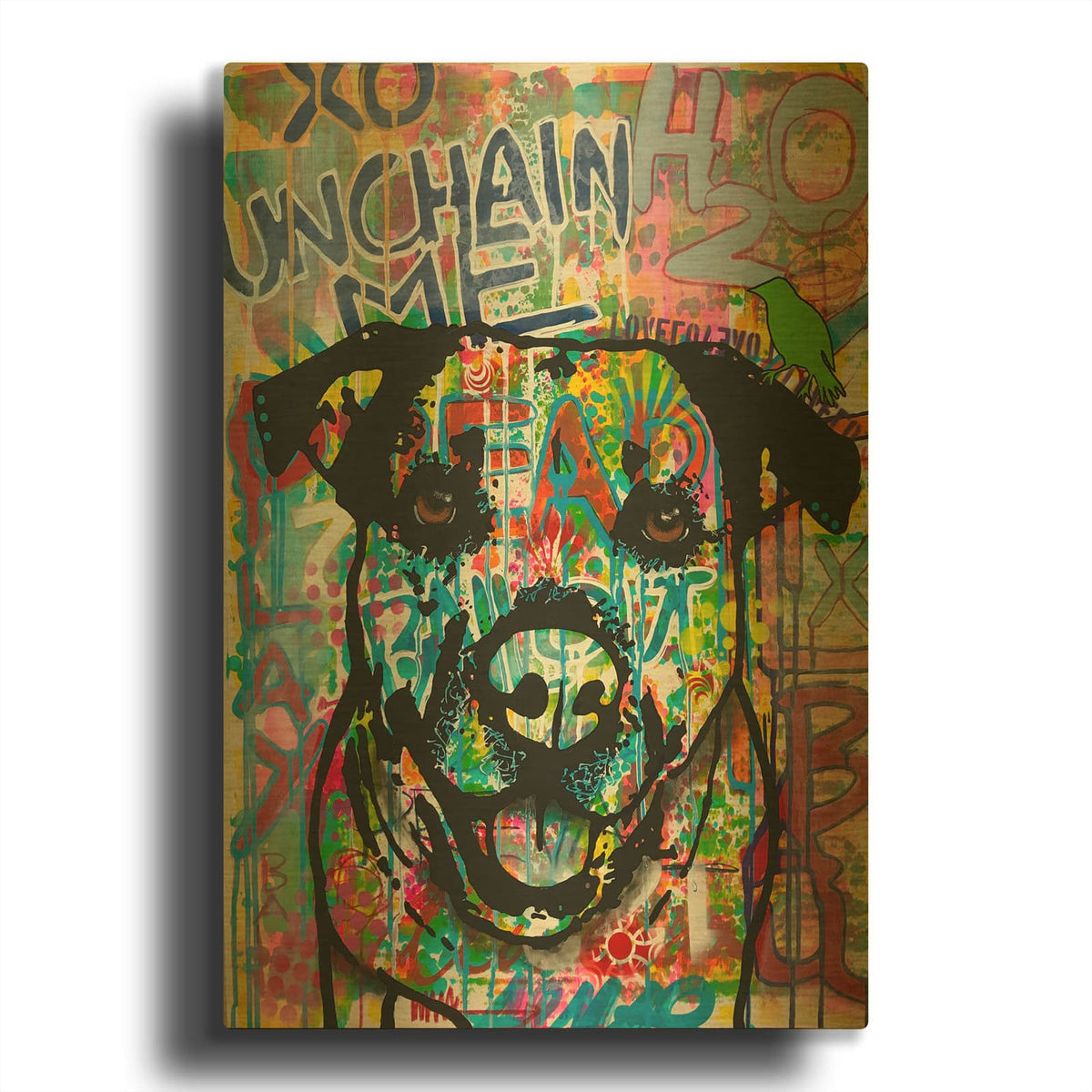 'Unchained' By Dean Russo Gold Metal Wall Art
